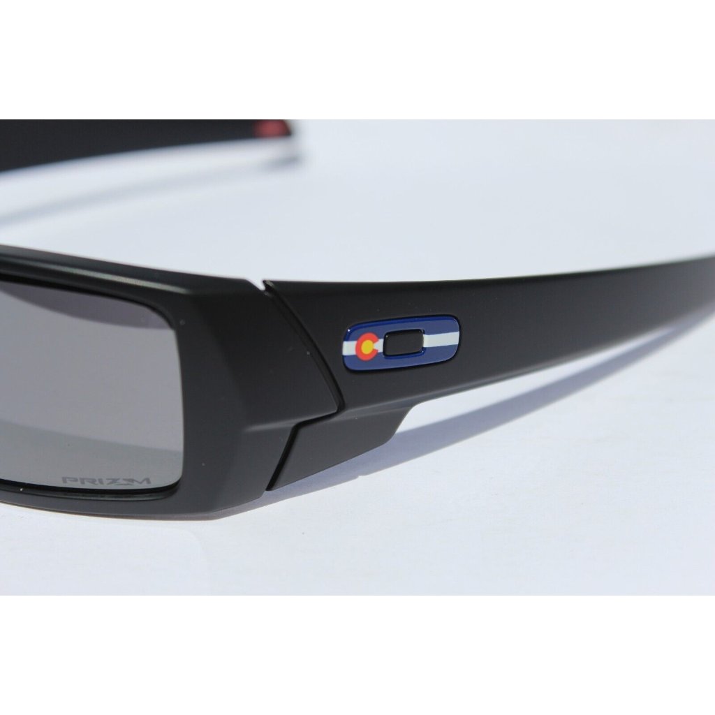 Oakley Gascan Sunglasses Matte Black/Prizm Black Colorado New Oo9014-5860 — image 2 of 8